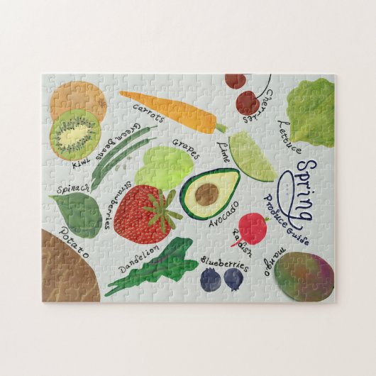 Spring Produce Guide  Legpuzzel (Horizontaal)
