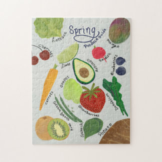 Spring Produce Guide Legpuzzel