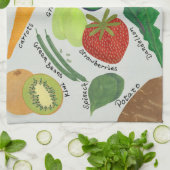 Spring Produce Guide  Theedoek (Gevouwen)