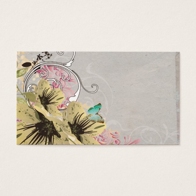 Spring Profile Card Visitekaartje (Voorkant)