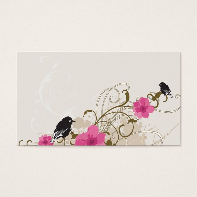 Spring Profile Card Visitekaartjes (Voorkant)