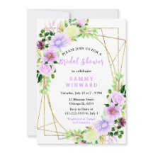 Spring Purple Flowers with Foliage