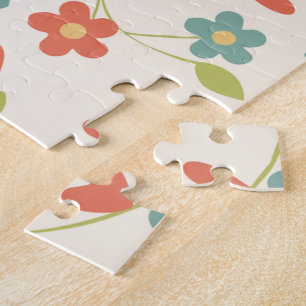 Spring Puzzle Flowers Legpuzzel