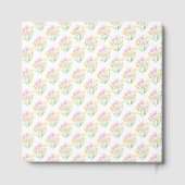 Spring Rabbit Baby Shower Guest Book Gastenboek (Achterkant)
