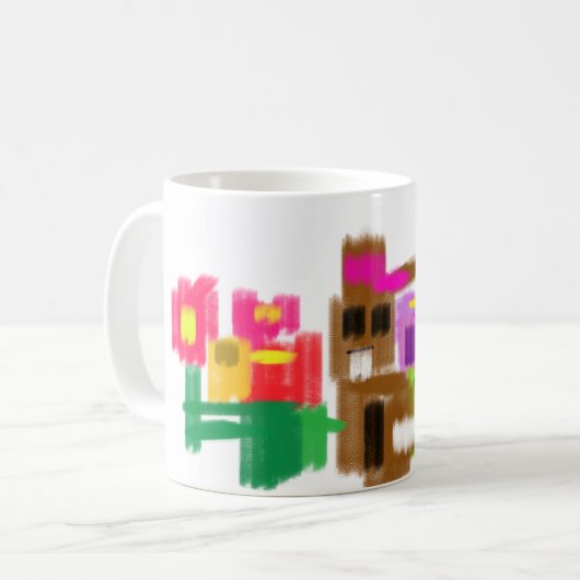 Spring Rabbit Koffiemok (Voorkant links)