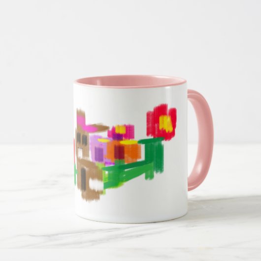 Spring Rabbit Mok (Voorkant rechts)