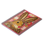 Spring Rabbit Photo Notebook Notitieboek (Linkerzijde)