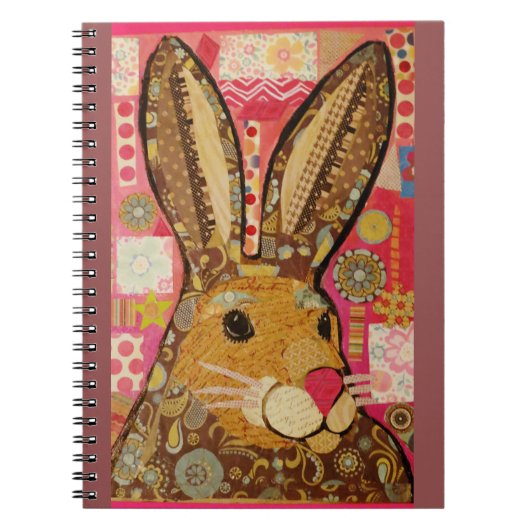 Spring Rabbit Photo Notebook Notitieboek (Voorkant)