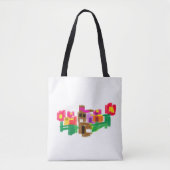 Spring Rabbit Tote Bag (Voorkant)