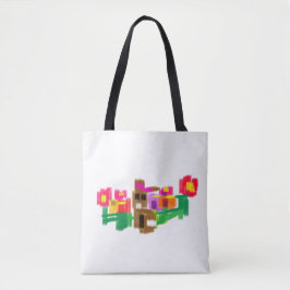 Spring Rabbit Tote Bag