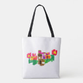 Spring Rabbit Tote Bag (Achterkant)