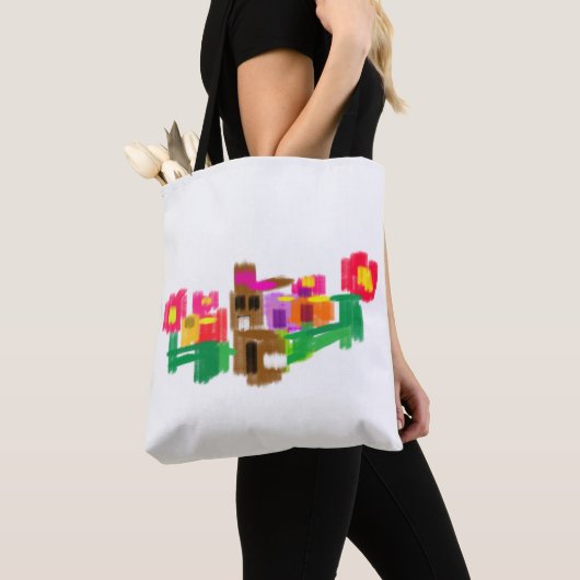 Spring Rabbit Tote Bag (Dichtbij)