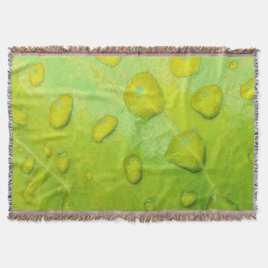 Spring Rain Abstract Deken (Voorkant)