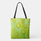 Spring Rain Abstract Tote Bag (Achterkant)