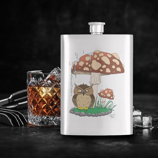 Spring Rain Douche Uil Paddestoel Flacon