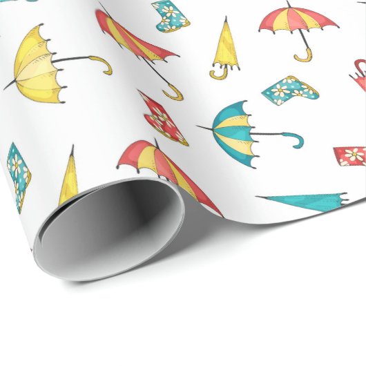 Spring Rain I Cadeaupapier (Rol Hoek)