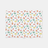 Spring Rain I Fleece Deken (Voorkant (Horizontaal))