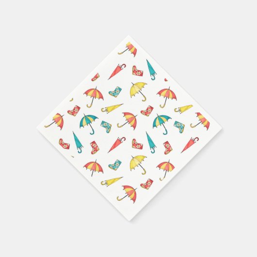 Spring Rain I Servetten (Hoek)