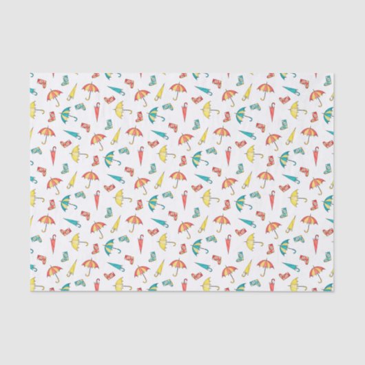 Spring Rain I Tissuepapier (Voorkant)