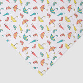 Spring Rain I Tissuepapier (Detail)