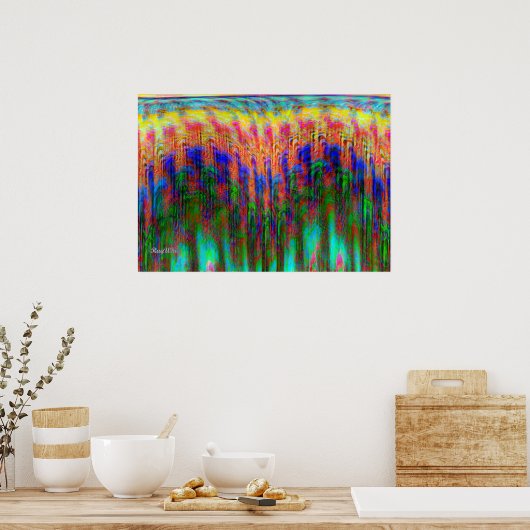 Spring Rain Poster (Keuken)