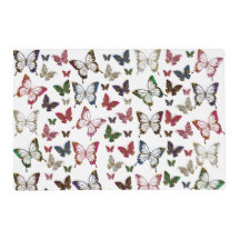 Spring Rainbow Marble Butterfly Spring Pattern