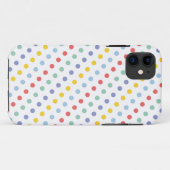 Spring Rainbow Polka Dot Pattern Case-Mate iPhone Case (Achterkant (horizontaal))