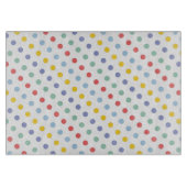 Spring Rainbow Polka Dot Pattern Snijplank (Voorkant)