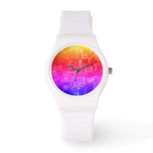 Spring Rainbow Watch van Julie Everhart Horloge