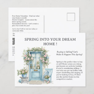 Spring Real Estate Briefkaart