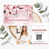 Spring Real Estate Marketing Briefkaart