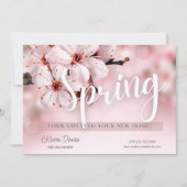 Spring Real Estate Marketing Briefkaart (Voorkant)