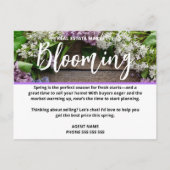 Spring Real Estate Marketing Briefkaart | Aangepas (Achterkant)