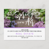 Spring Real Estate Marketing Briefkaart | Aangepas (Voorkant)