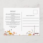 Spring Real Estate Marketing of Prospecting Briefkaart (Achterkant)