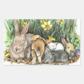 SPRING RECHTHOEKIGE STICKER (Voorkant)