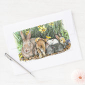 SPRING RECHTHOEKIGE STICKER (Envelop)