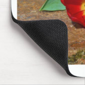 Spring Red Tulip Muismat (Hoek)