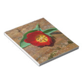 Spring Red Tulip Notitieblok (Schuin)