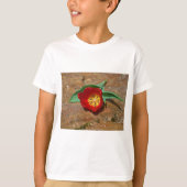 Spring Red Tulip T-shirt (Voorkant)