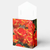 Spring Red Tulips Favor Box Bedankdoosjes (Geopend)