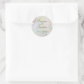 Spring Rhapsody ronde Stickers (Tas)