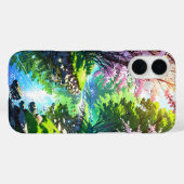 Spring River in het bos - Anime Landscape Case-Mate iPhone Case (Achterkant (horizontaal))