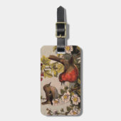 Spring Robin Birds Red Birding Bagagelabel (Voorkant verticaal)