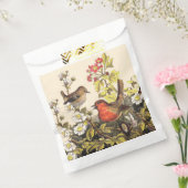 Spring Robin Birds Red Birding Bedankzakje (Gezegeld)