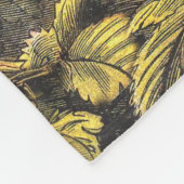 Spring Robin Birds Red Birding Fleece Deken (Hoek)