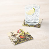 Spring Robin Birds Red Birding Kartonnen Onderzetters (Insitu)