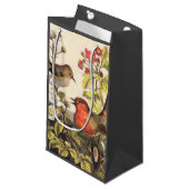 Spring Robin Birds Red Birding Klein Cadeauzakje (Voorkant Gekanteld)