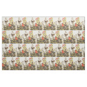 Spring Robin Birds Red Birding Stof (Fat Quarter)