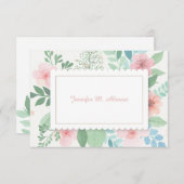 Spring Romance Notecard Kaart (Voorkant / Achterkant)